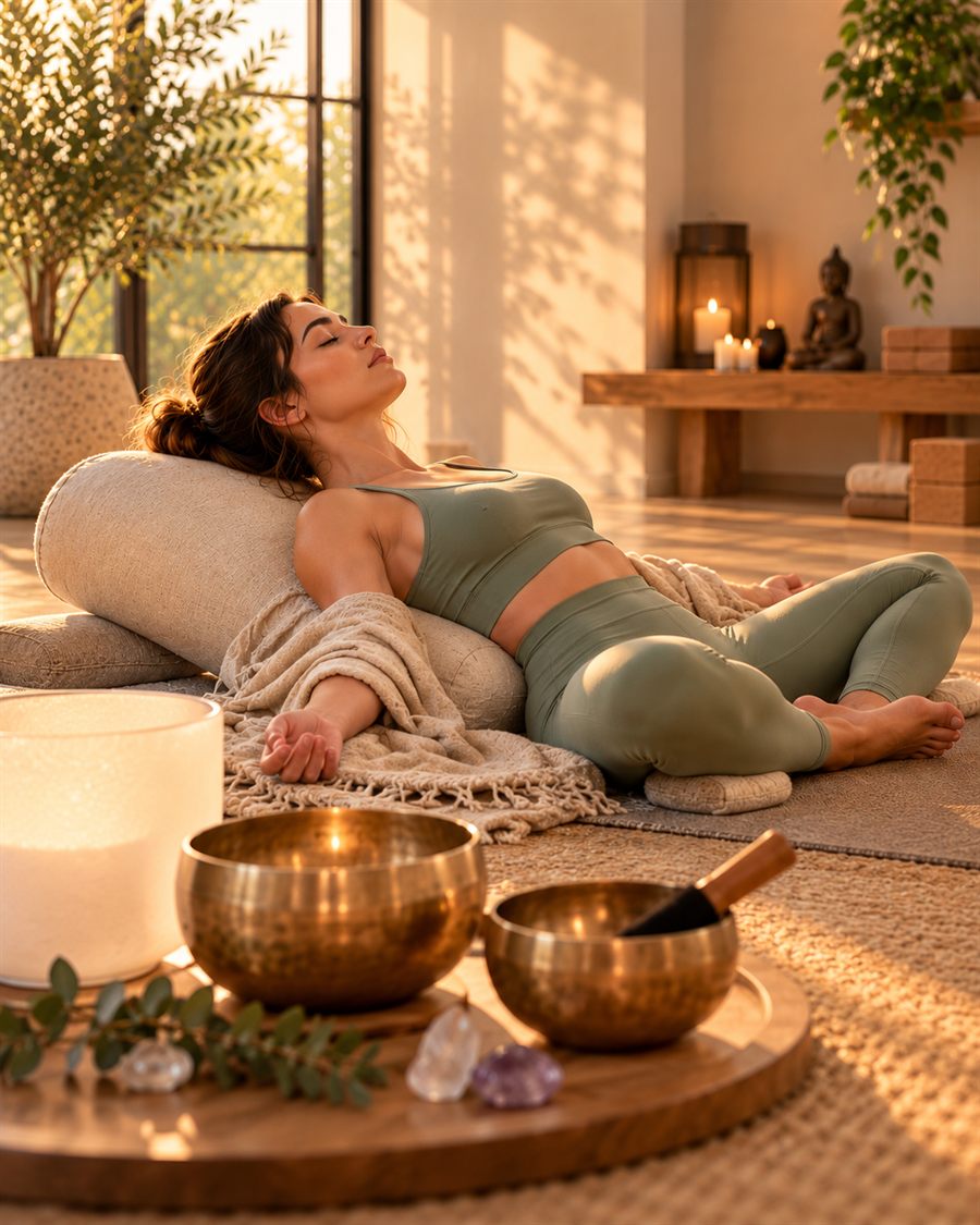 Yin Yoga and Sound Healing